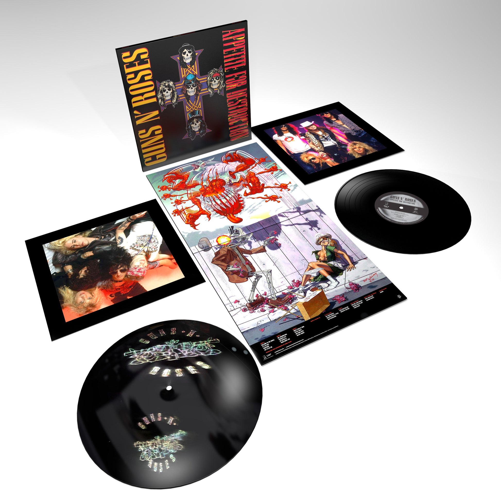 Appetite For Destruction (Limited Edition / Hologram GNR Logo) [Vinyl] Vinyl Record