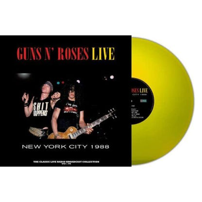 Guns N' Roses - New York City 1988 180 Gram Yellow Vinyl Import Vinyl Record