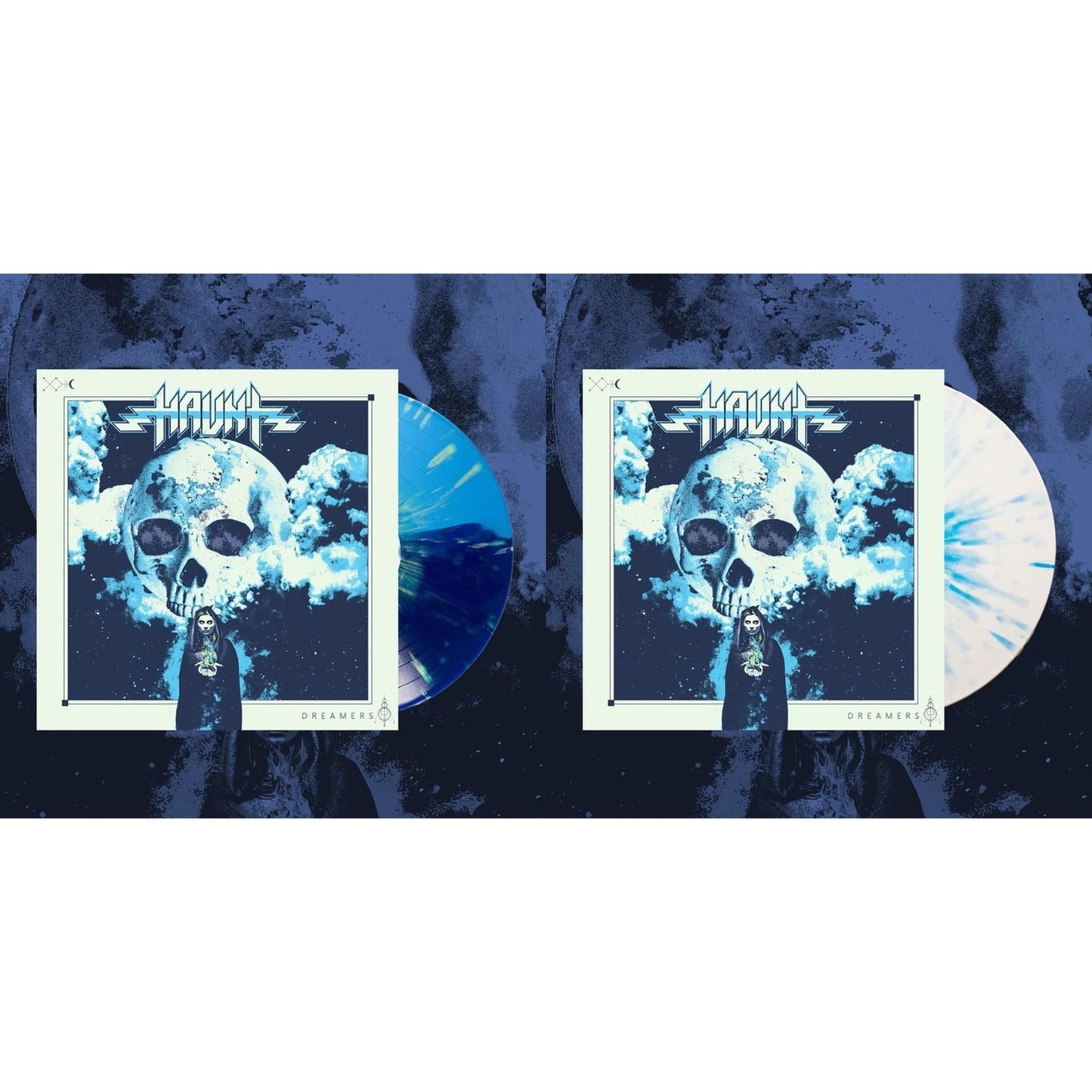 Haunt - Dreamers (Half/Half LP Vinyl W/ Splatter) & Dreamers (White LP Vinyl W/ Splatter)