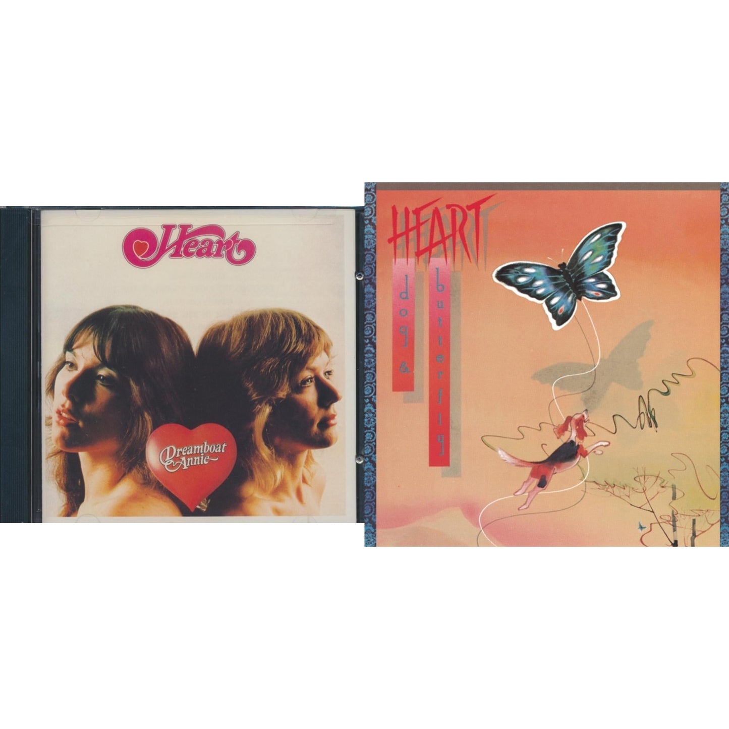 Heart - Dreamboat Annie & Dog & Butterfly - CD Bundle