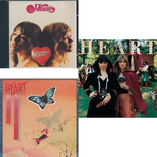 Heart - Dreamboat Annie & Dog & Butterfly & Little Queen - CD Bundle