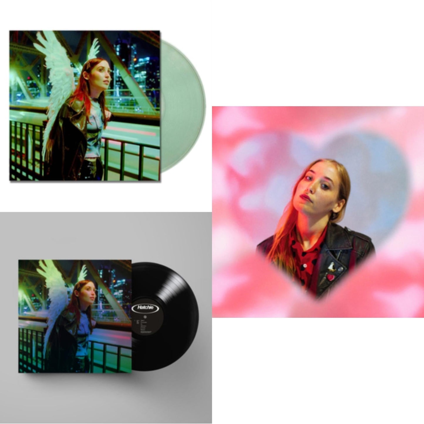 Hatchie - Sugar & Spice & Giving The World Away & Giving The World Away (Coke Bottle Clear LP Vinyl)