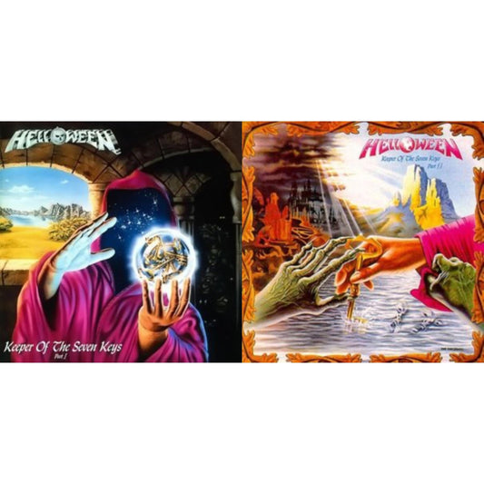 Helloween - Keeper Of The Seven Keys 1 & Keeper Of The Seven Keys, Pt. - LP Vinyl Bundle