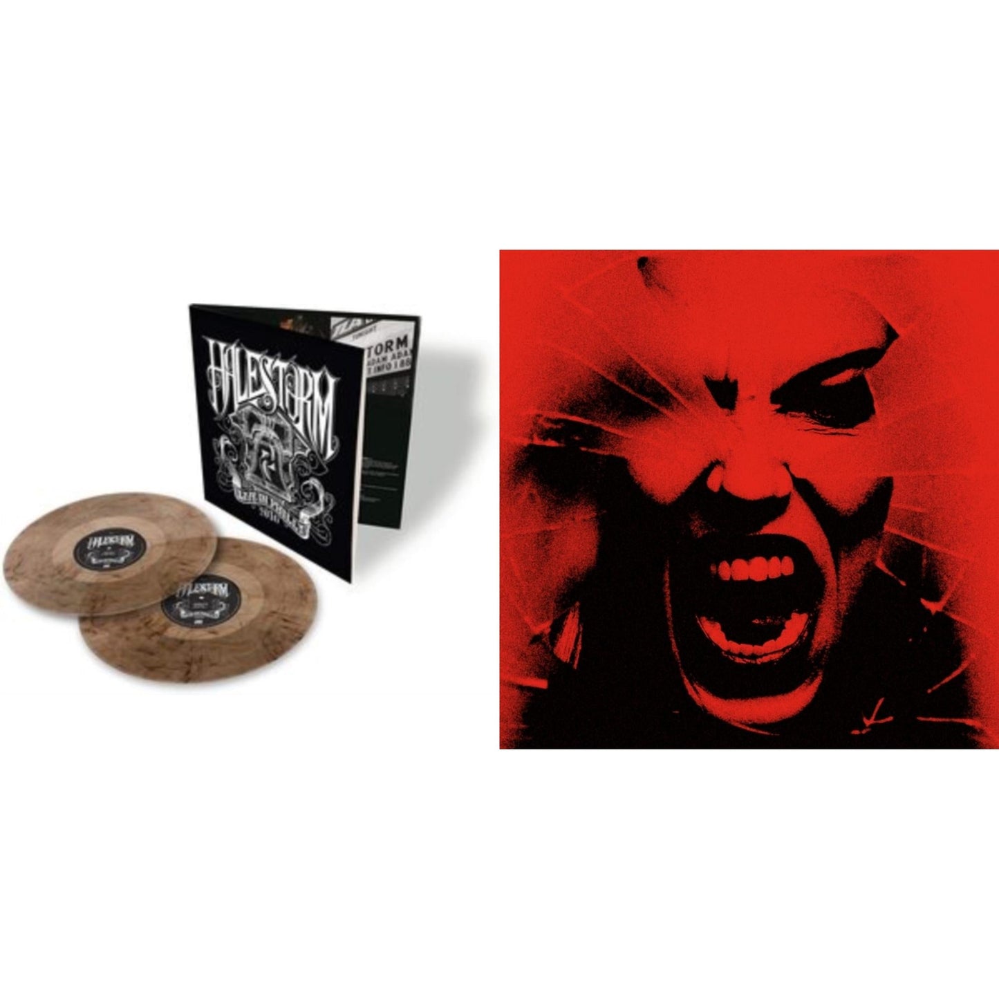 Halestorm - Live In Philly 2010 (Rog Ltd) & Back From The Dead (X) - LP Vinyl Bundle