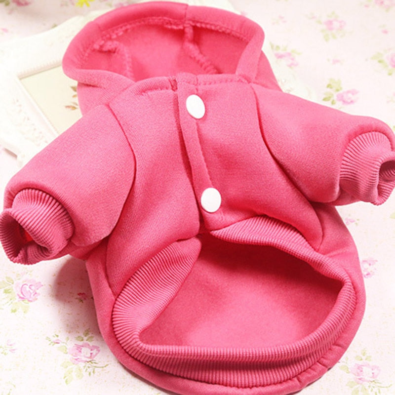 Dog Hoodie Coat Winter Dog Clothes