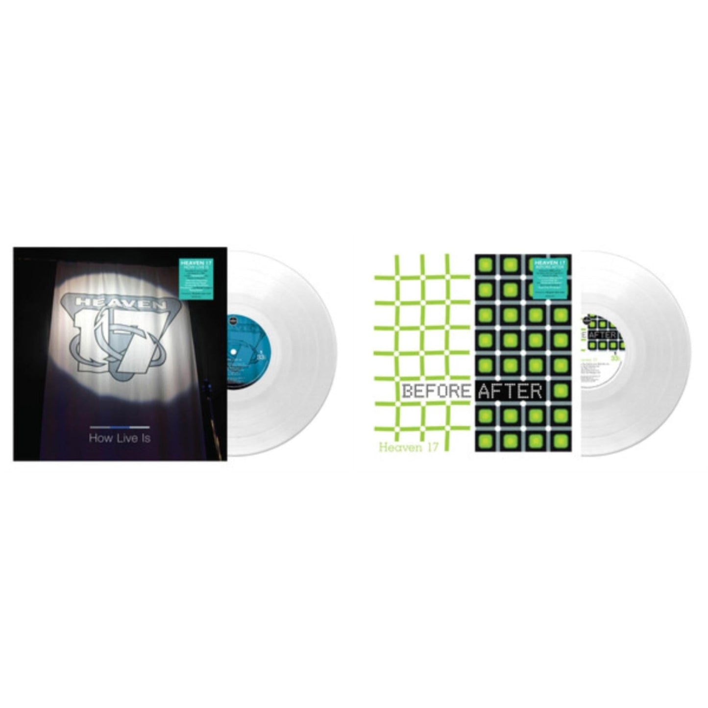 Heaven 17 - How Live Is (140G/Clear LP Vinyl) & Before After (140G/Clear LP Vinyl)