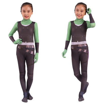 Gamora Superhero Costume - Guardians of the Galaxy