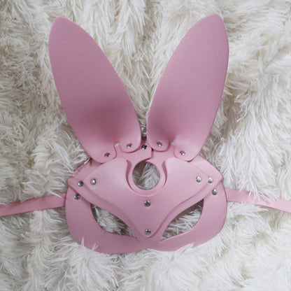 Bunny Girl Sexy Leather Mask