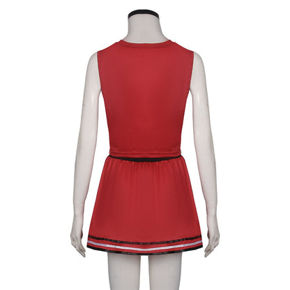 Cheerleader Cosplay RCH Printed Top and Skirt