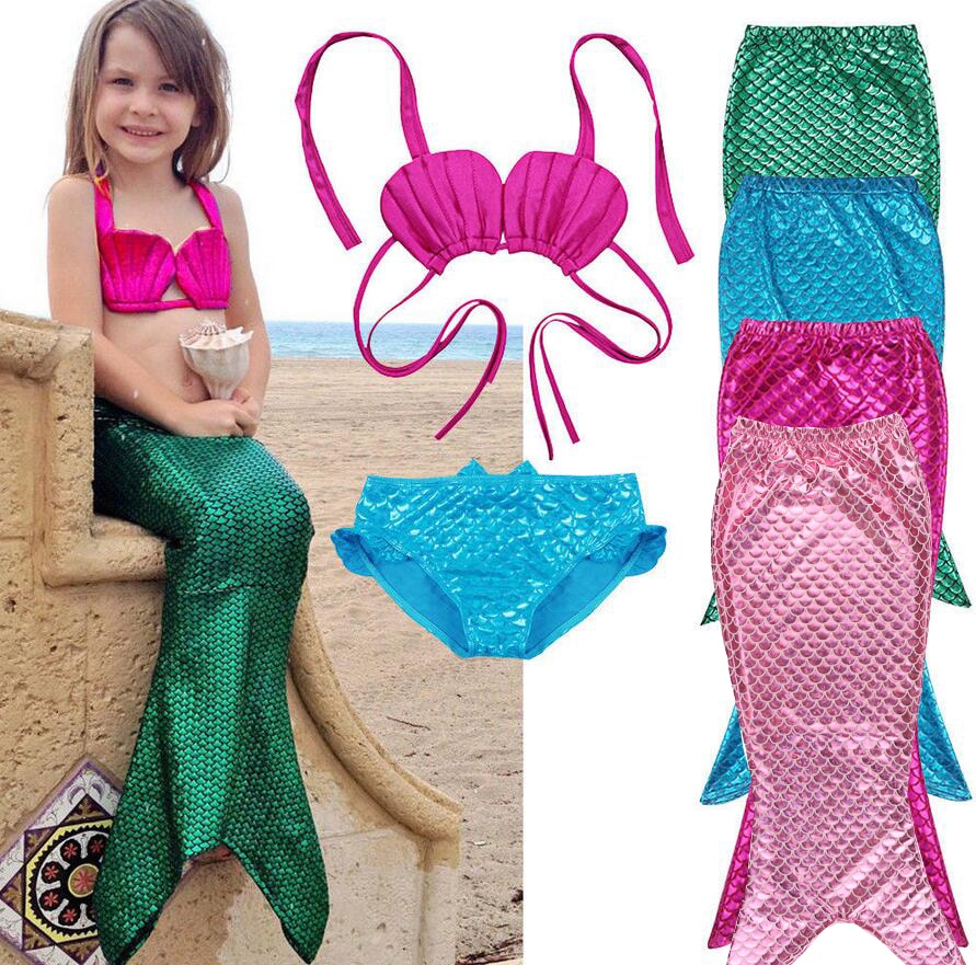 Fancy Mermaid Costume For Girls