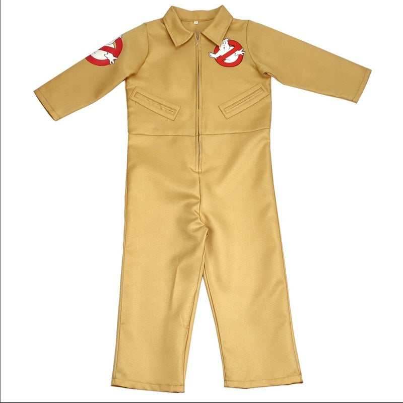 Movie Ghostbuster cosplay kids halloween costume