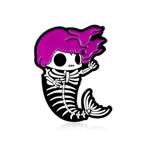 Happy Halloween Enamel Pin Trick