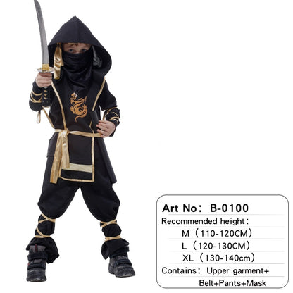 Ninja Party Warrior Halloween Costumes