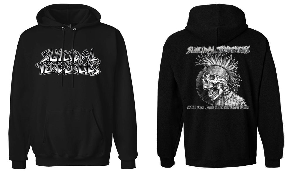 Suicidal Tendencies HS87 STill Cyco Punk Beimar Hoodie Sweatshirt Black