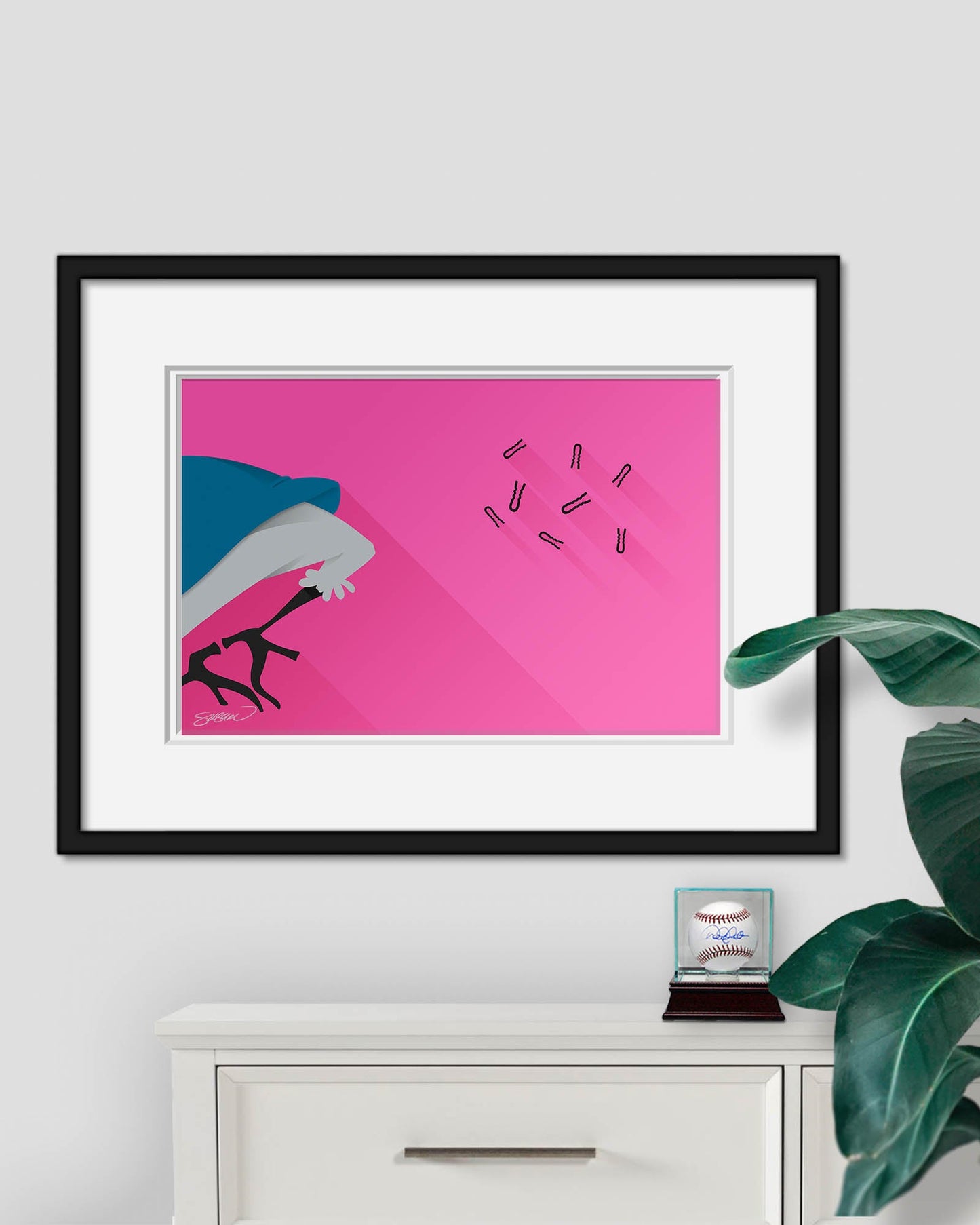 Broomstick Bunny - Minimalist Looney Tunes