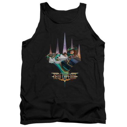 Magic The Gathering Planeswalker Logo Mens Tank Top Shirt Black