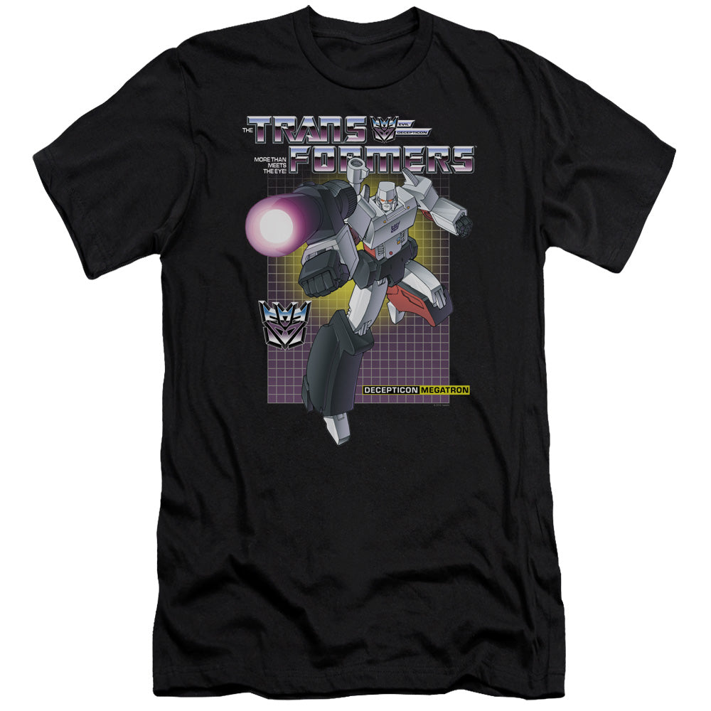 Transformers Megatron Hbo Premium Bella Canvas Slim Fit Mens T Shirt Black