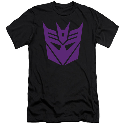 Transformers Decepticon Hbo Premium Bella Canvas Slim Fit Mens T Shirt Black