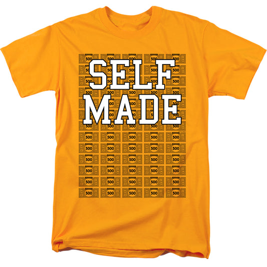 Monopoly Self Made Mens T Shirt Gold