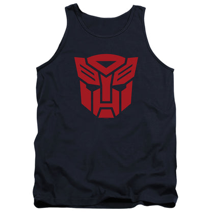 Transformers Autobot Logo Mens Tank Top Shirt Navy