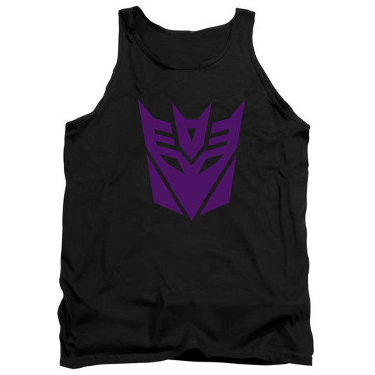 Transformers Decepticon Logo Mens Tank Top Shirt Black