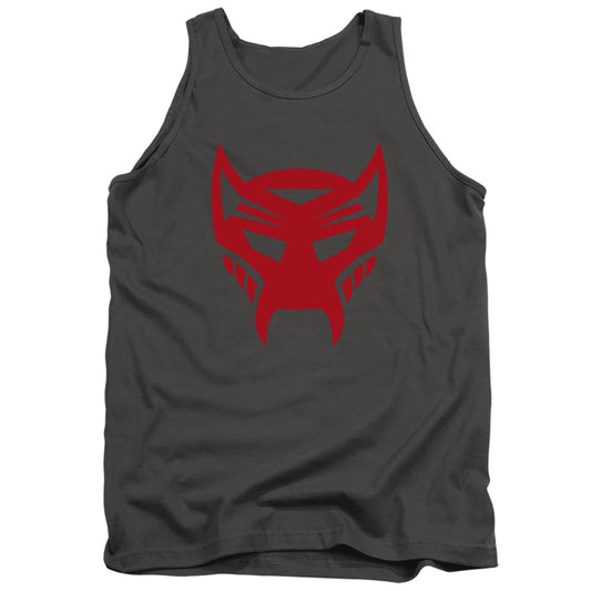 Transformers Maximal Logo Mens Tank Top Shirt Charcoal