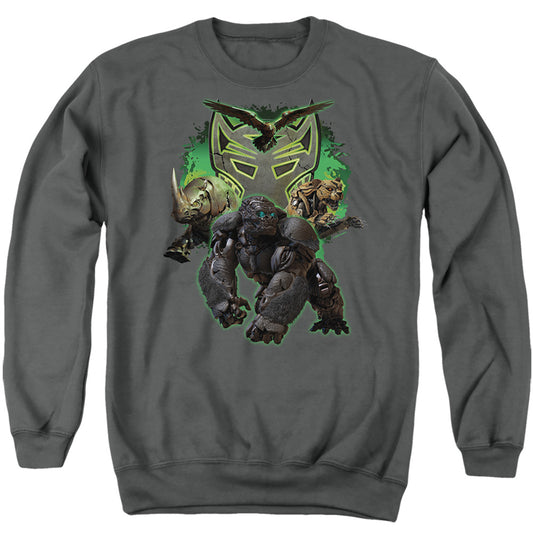 Transformers Maximals Attack Mens Crewneck Sweatshirt Charcoal