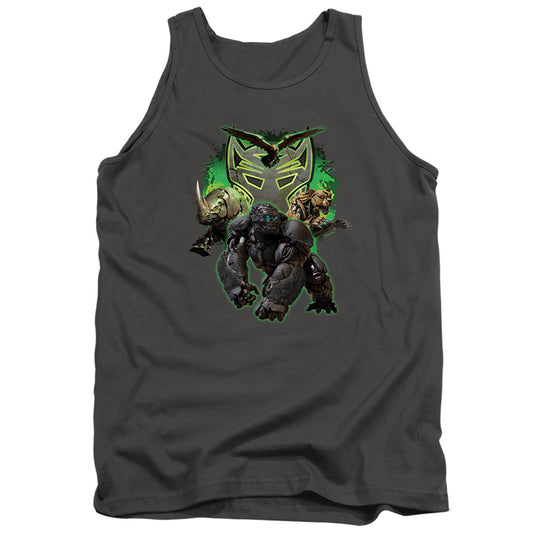 Transformers Maximals Attack Mens Tank Top Shirt Charcoal