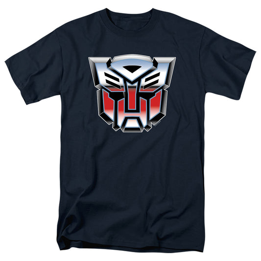 Transformers Autobot Airbrush Logo Mens T Shirt Navy