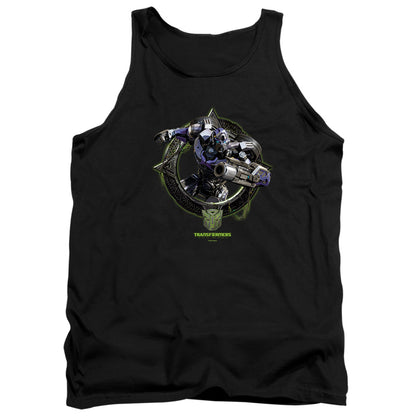 Transformers Mirage Circle Frame Mens Tank Top Shirt Black