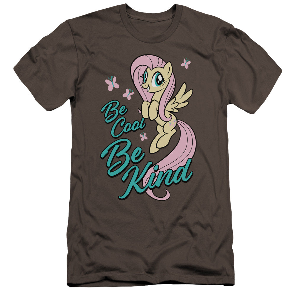 My Little Pony Tv Be Kind Hbo Premium Bella Canvas Slim Fit Mens T Shirt Charcoal