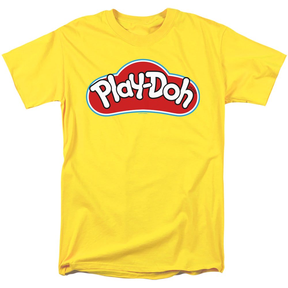 Play Doh Logo Mens T Shirt Yellow