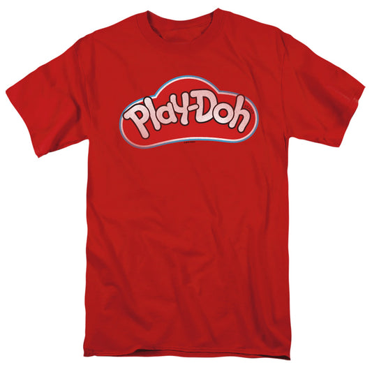 Play Doh Lid Mens T Shirt Red