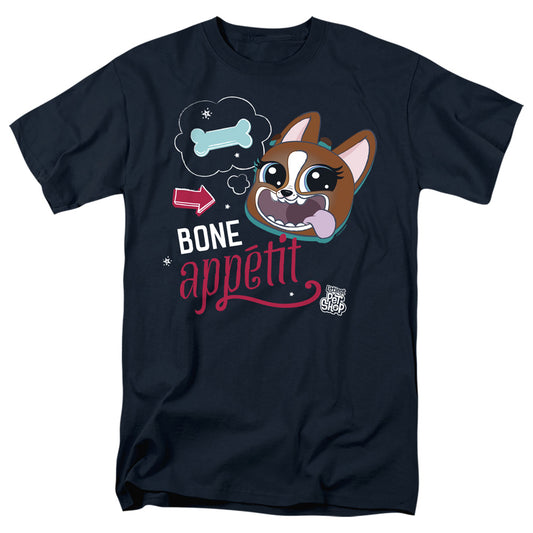 Littlest Pet Shop Bone Appetit Mens T Shirt Navy