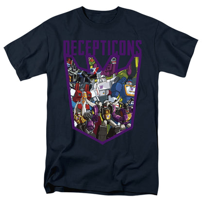 Transformers Decepticon Collage Mens T Shirt Black