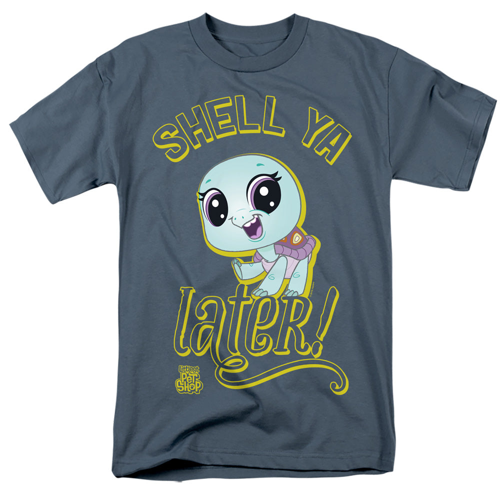 Littlest Pet Shop Shell Ya Later Mens T Shirt Slate