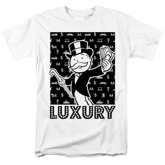 Monopoly Luxury Mens T Shirt White