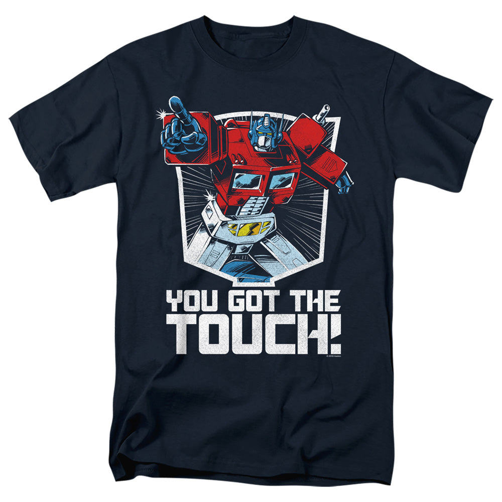 Transformers You Got The Touch Mens T Shirt Navy