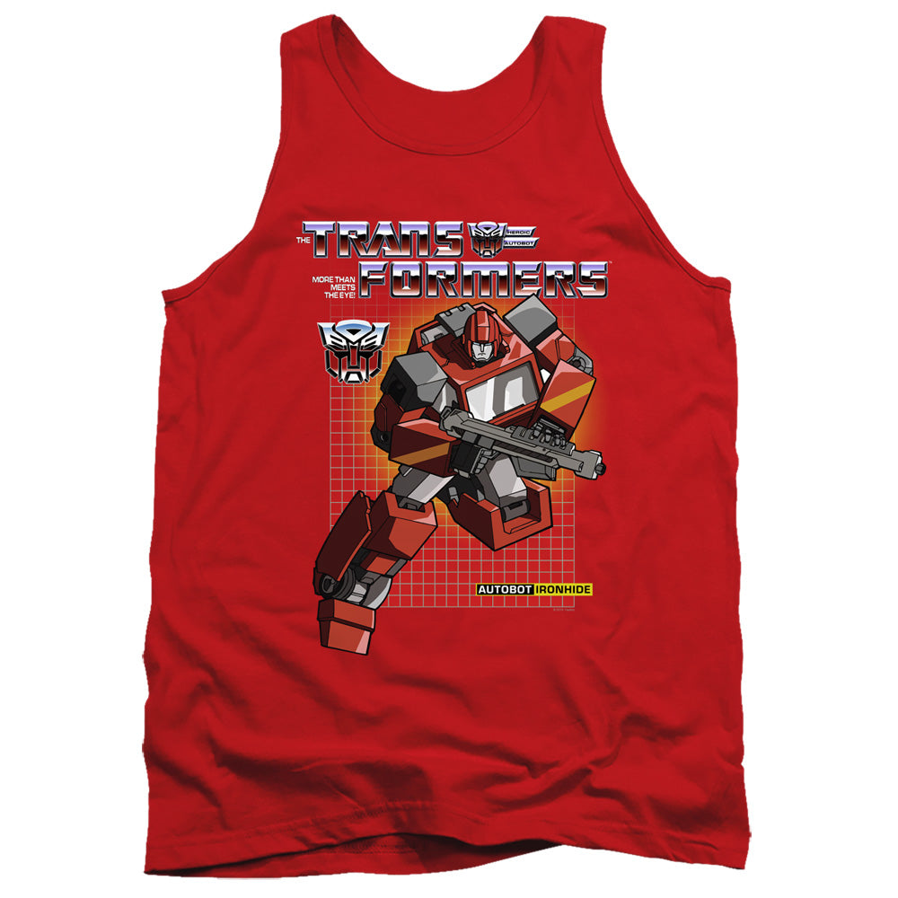 Transformers Ironhide Mens Tank Top Shirt Red