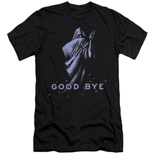 Ouija Good Bye Hbo Premium Bella Canvas Slim Fit Mens T Shirt Black