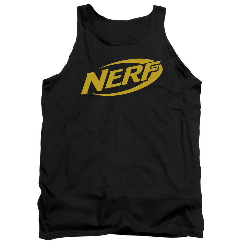 Nerf Logo Mens Tank Top Shirt Black