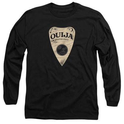 Ouija Planchette Mens Long Sleeve Shirt Black