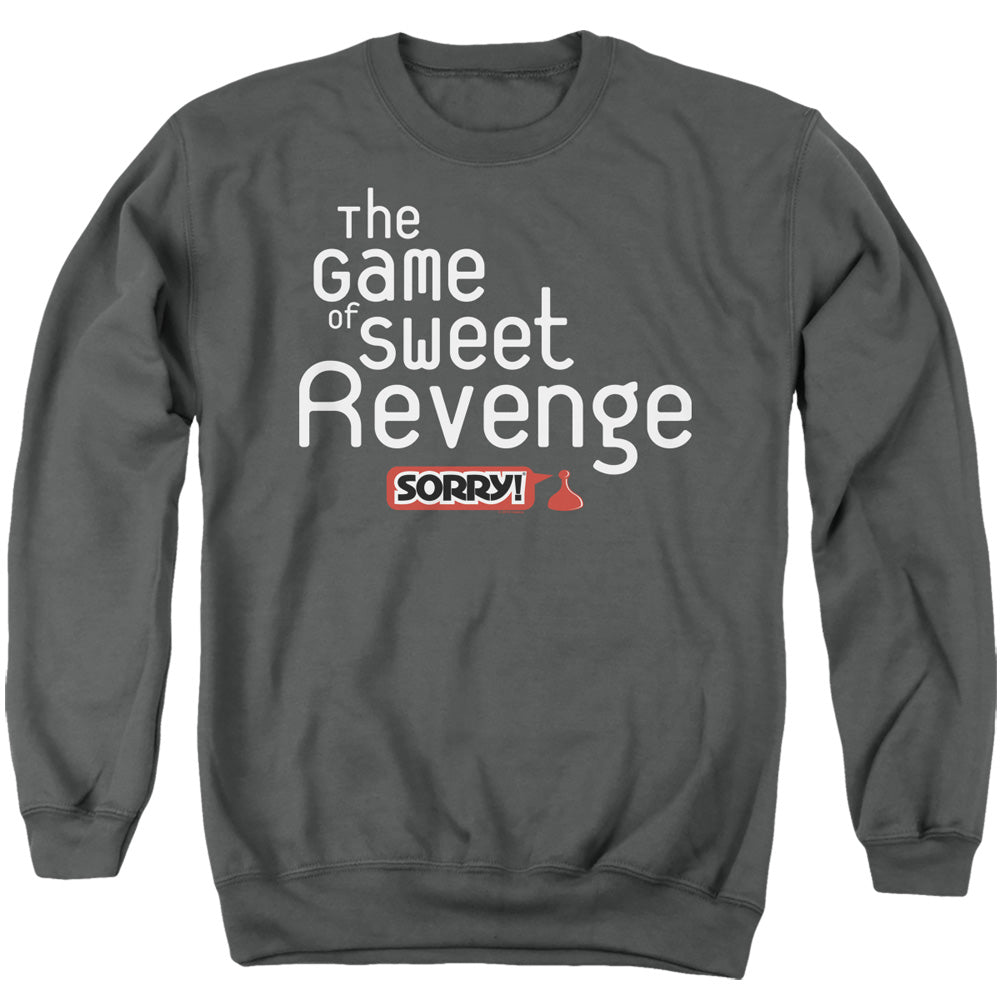 Sorry Sweet Revenge Mens Crewneck Sweatshirt Charcoal