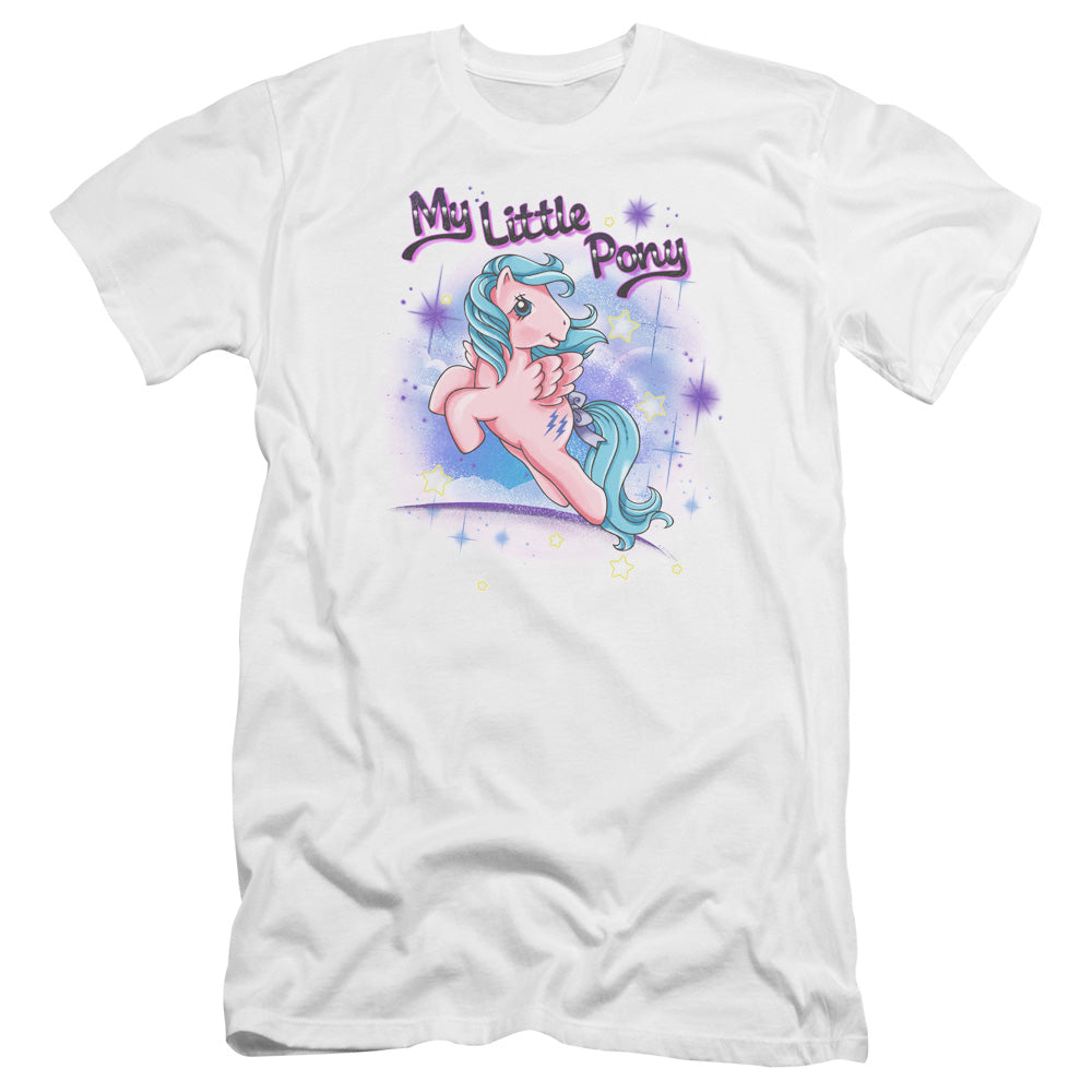 My Little Pony Retro Firefly Hbo Premium Bella Canvas Slim Fit Mens T Shirt White