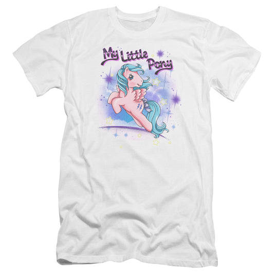 My Little Pony Retro Firefly Hbo Premium Bella Canvas Slim Fit Mens T Shirt White