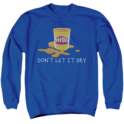 Play Doh Dry Out Mens Crewneck Sweatshirt Royal Blue