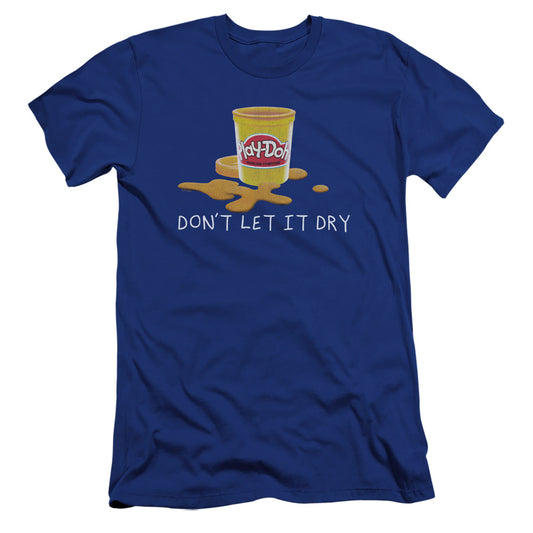 Play Doh Dry Out Hbo Premium Bella Canvas Slim Fit Mens T Shirt Royal Blue