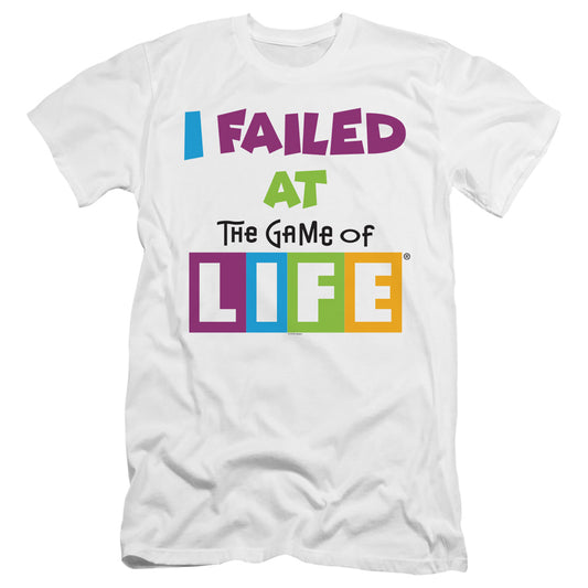 The Game Of Life The Game Hbo Premium Bella Canvas Slim Fit Mens T Shirt White