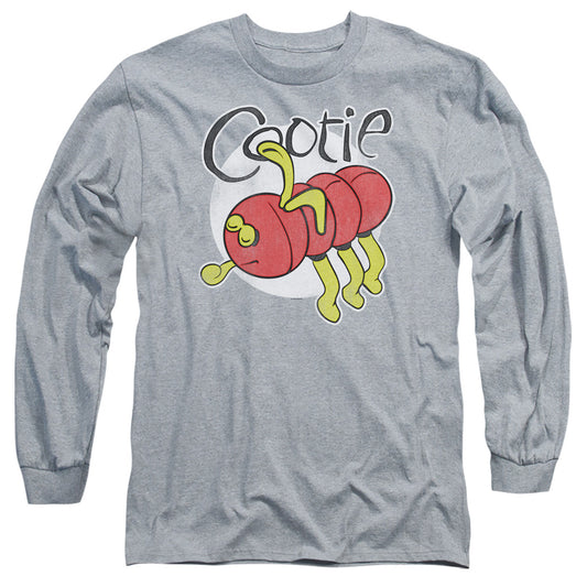 Cootie Cootie Mens Long Sleeve Shirt Athletic Heather