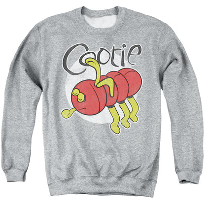 Cootie Cootie Mens Crewneck Sweatshirt Athletic Heather Officially Licensed
